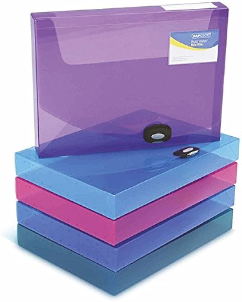Rapesco 0714 Box File / Rigid Wallet